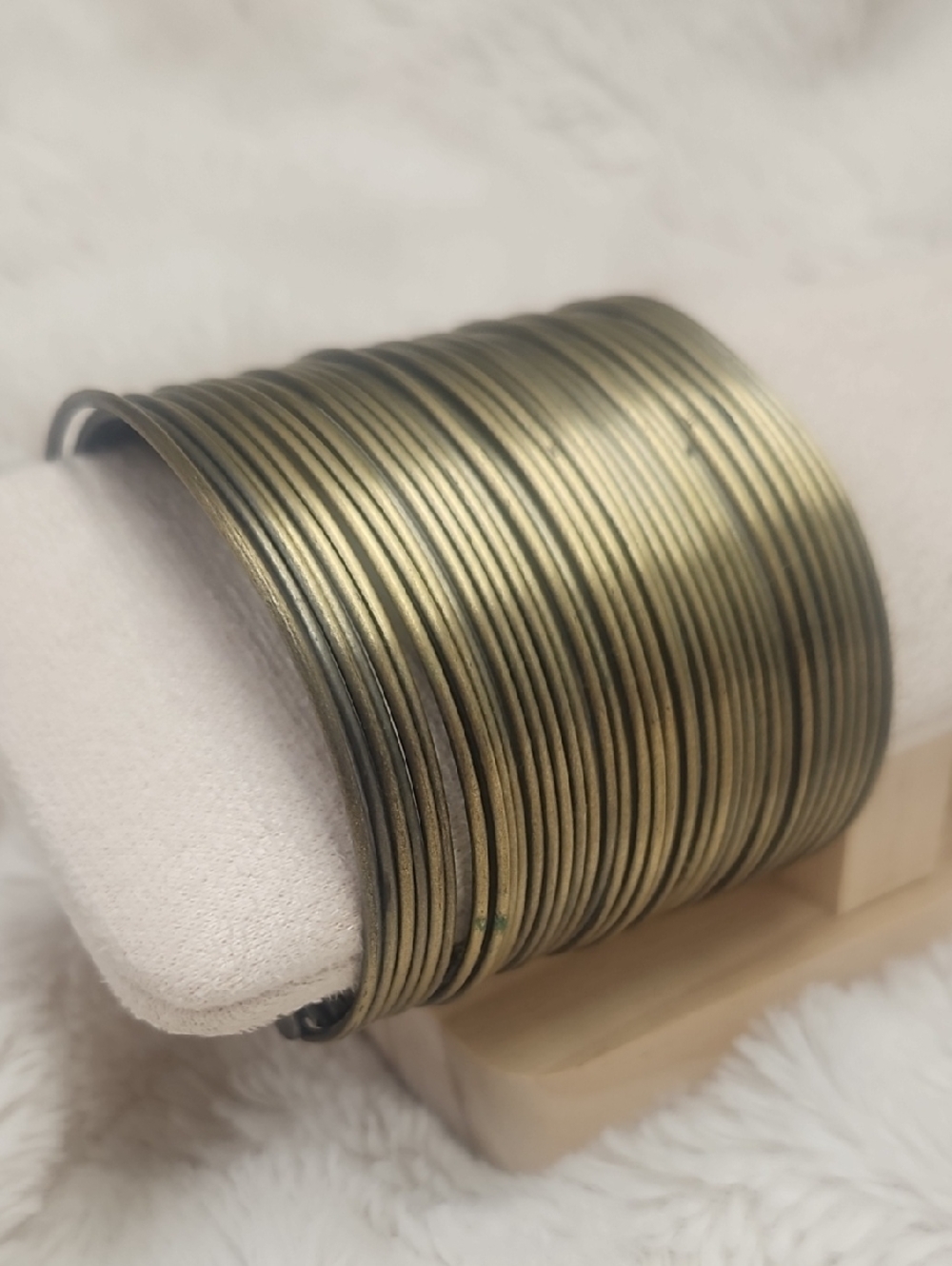 Antique Gold Multi-Bangle Cuff Bracelet - Women Jewelry